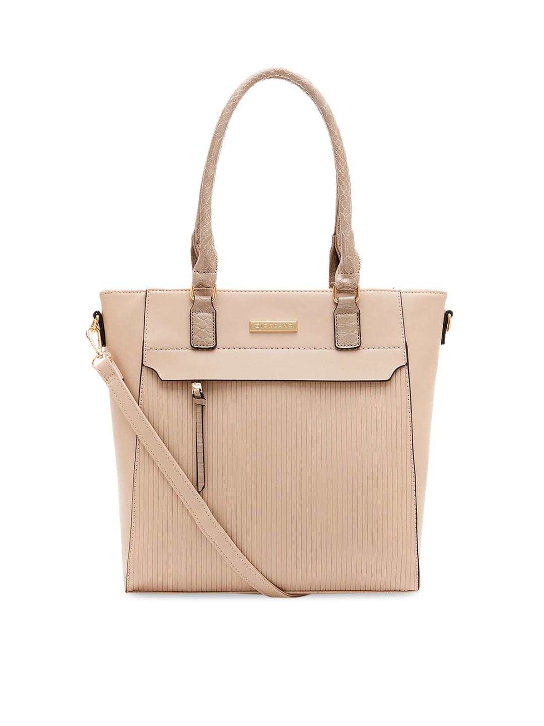 

GIORDANO Beige Solid Shoulder Bag