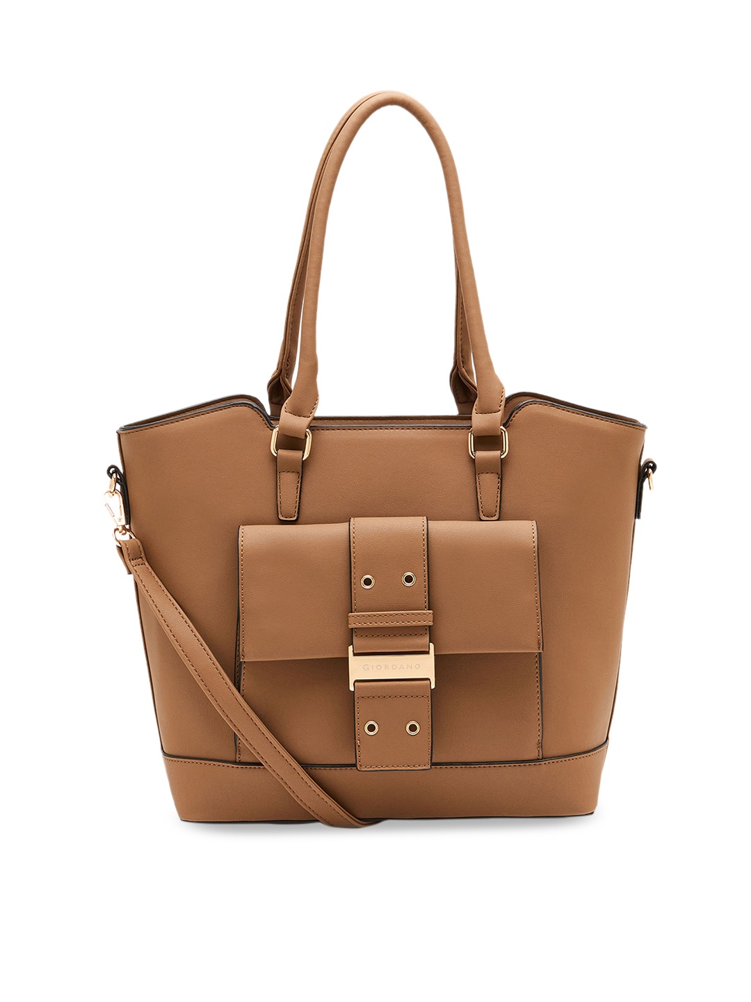 

GIORDANO Khaki Solid Shoulder Bag