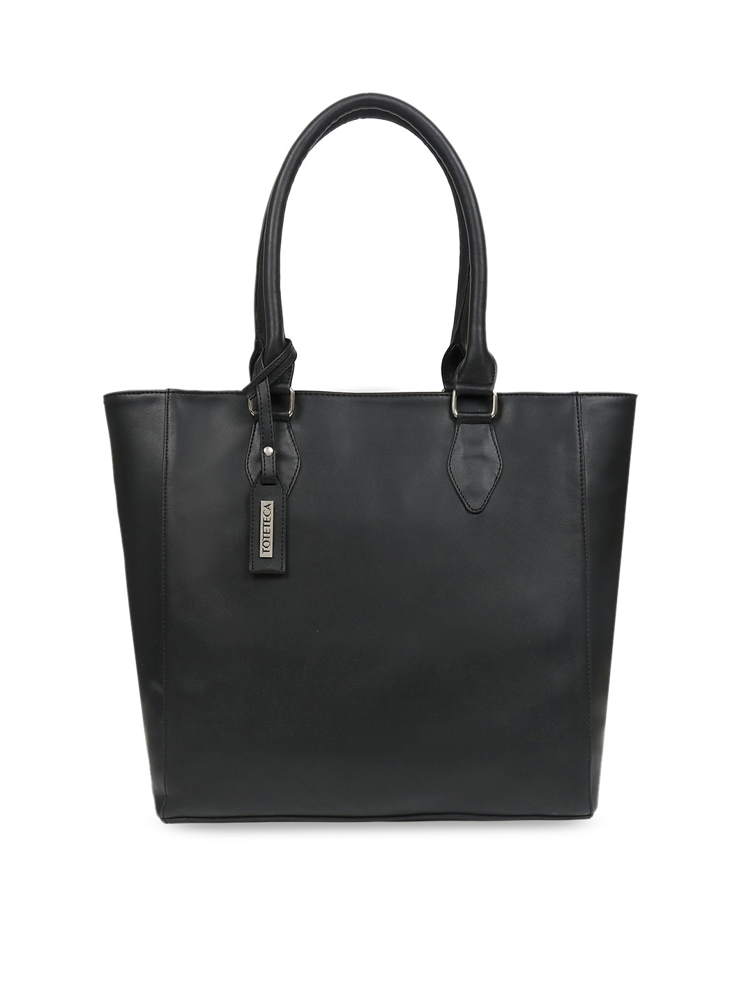 

Toteteca Black Solid Shoulder Bag
