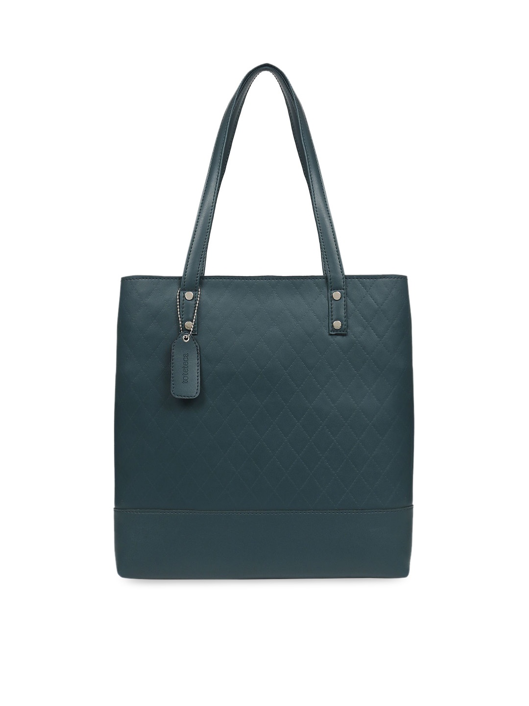 

Toteteca Blue Quilted Shoulder Bag