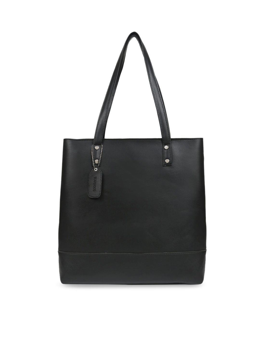 

Toteteca Black Solid Shoulder Bag