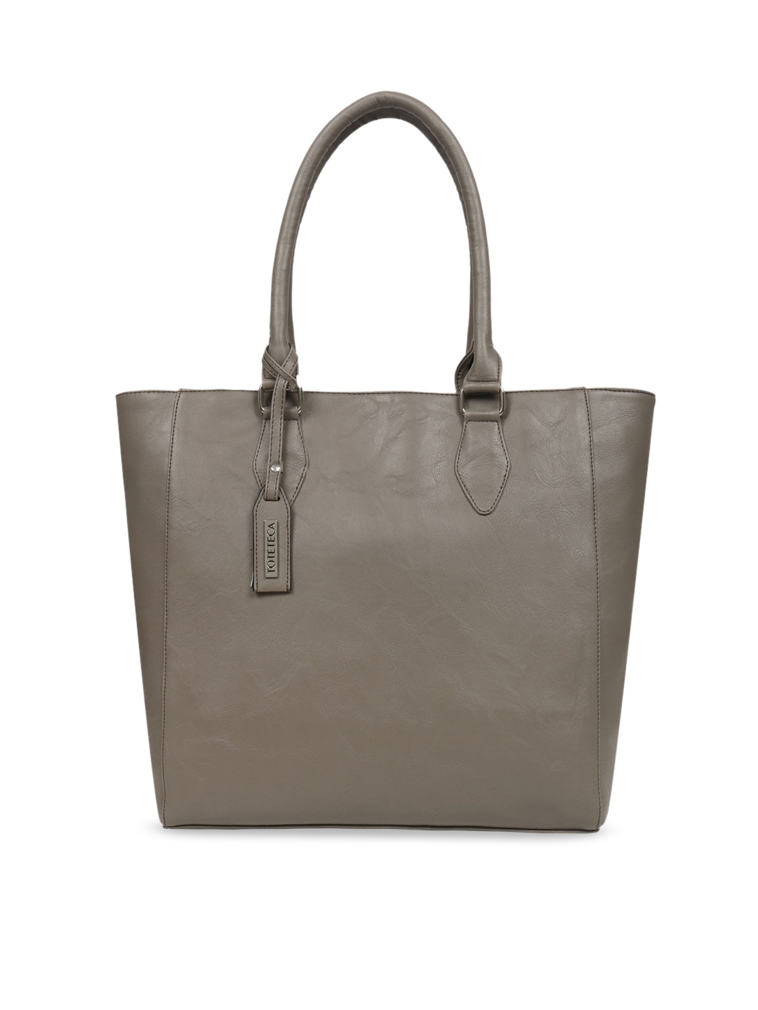 

Toteteca Taupe Solid Shoulder Bag