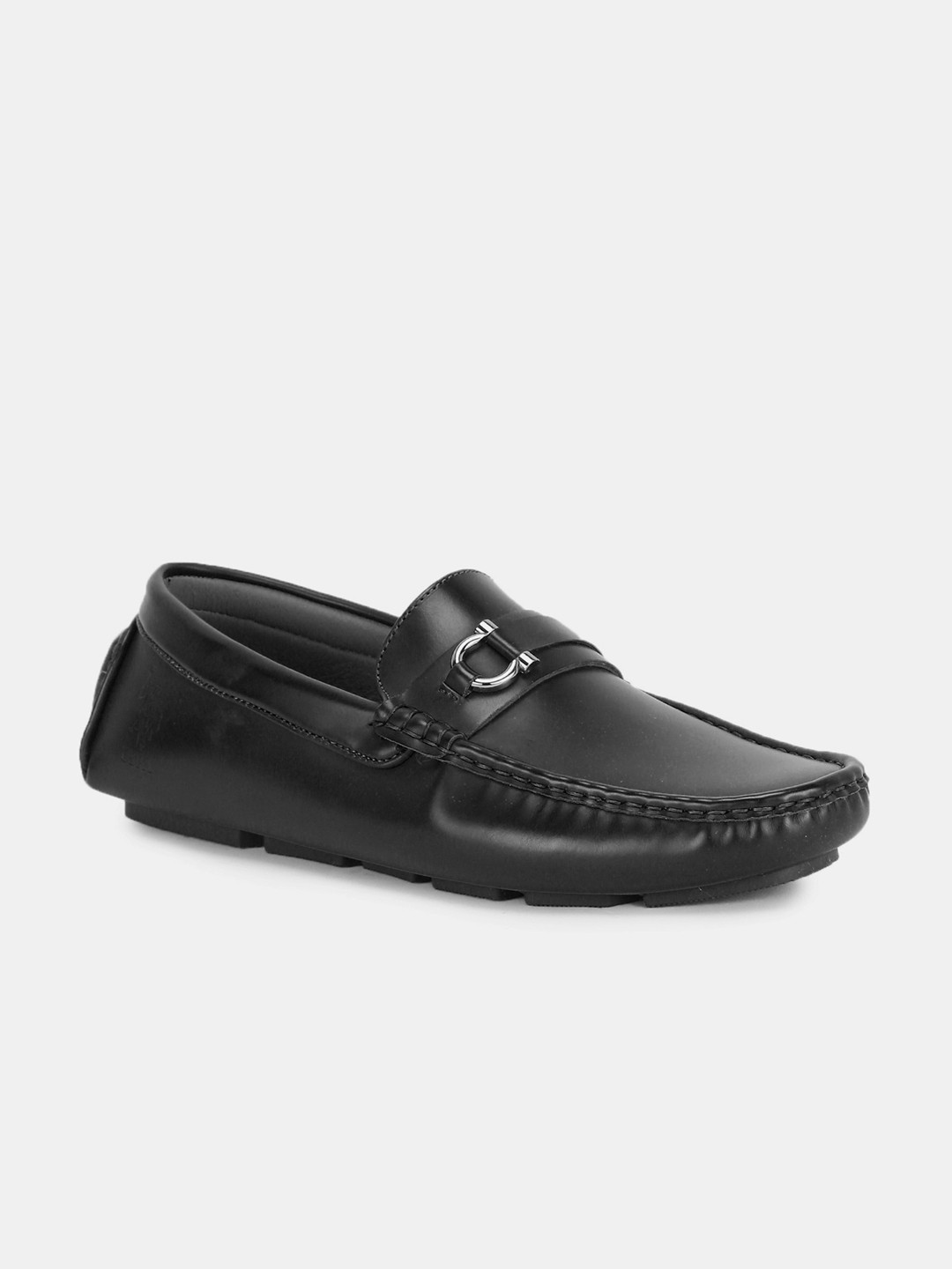 

U.S. Polo Assn. Men Black Solid Cronus Driving Shoes