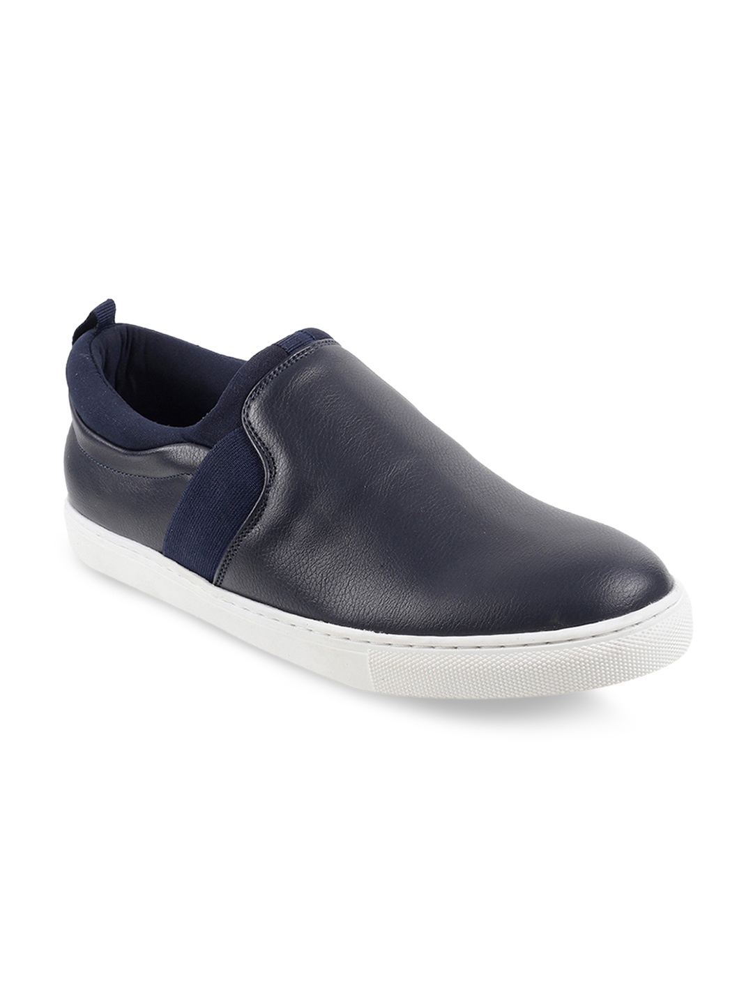 

Mochi Men Navy Blue Slip-On Sneakers