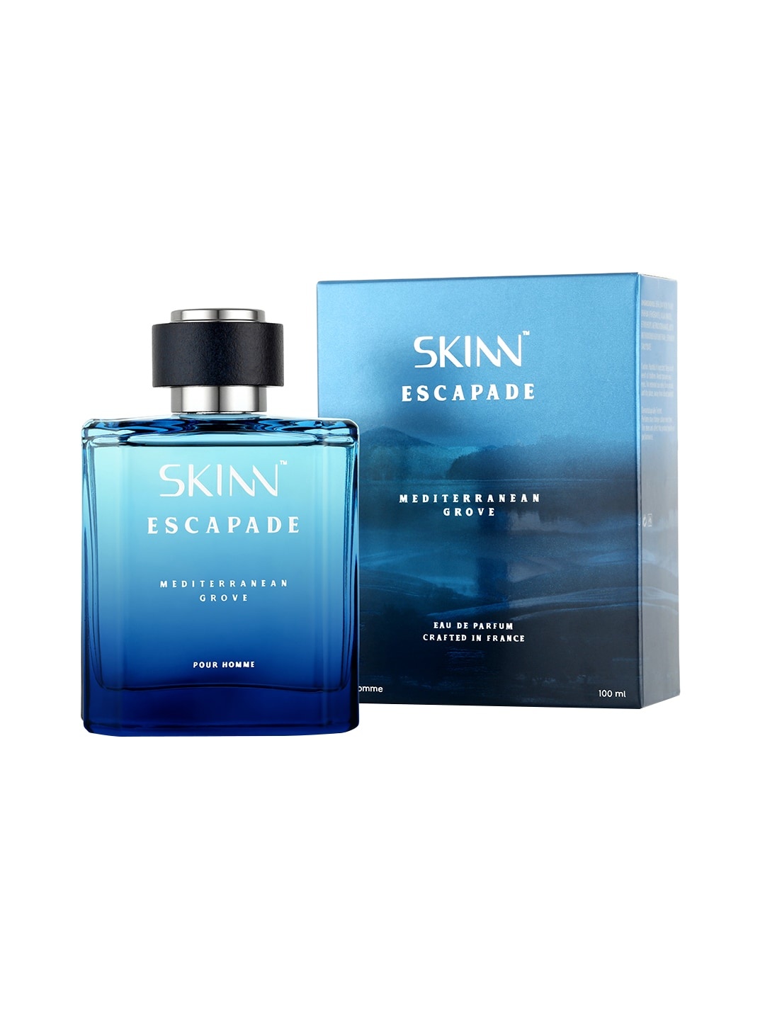

SKINN by Titan Men Escapade Mediterranean Groove Eau de Parfum 100 ML, Blue