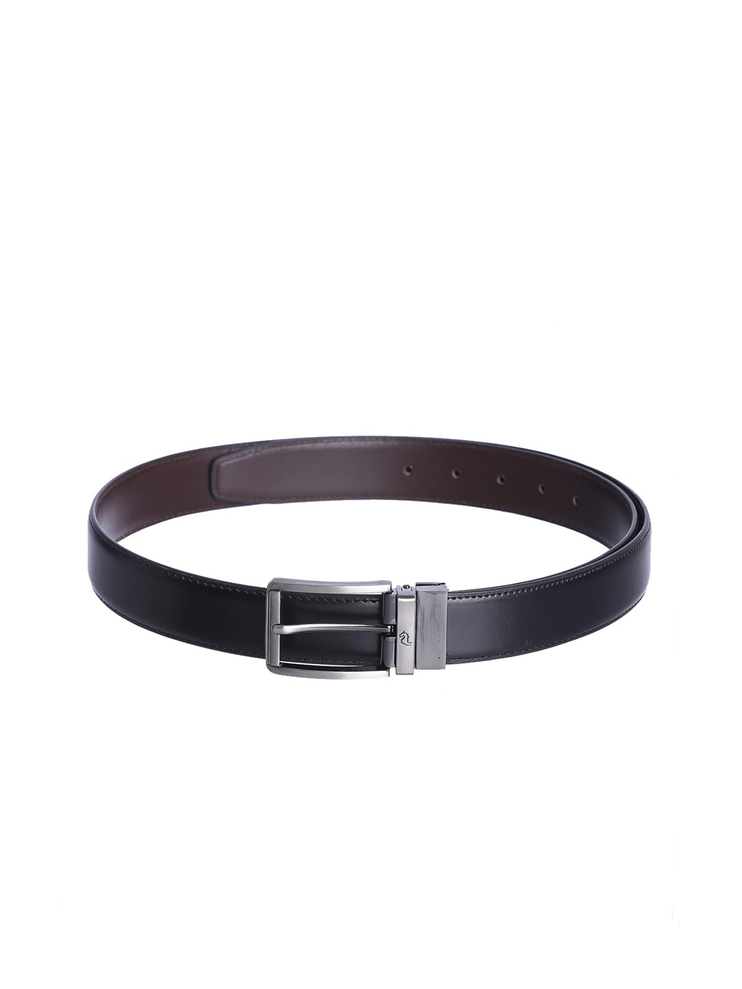 

Kara Men Brown & Black Reversible Solid Belt