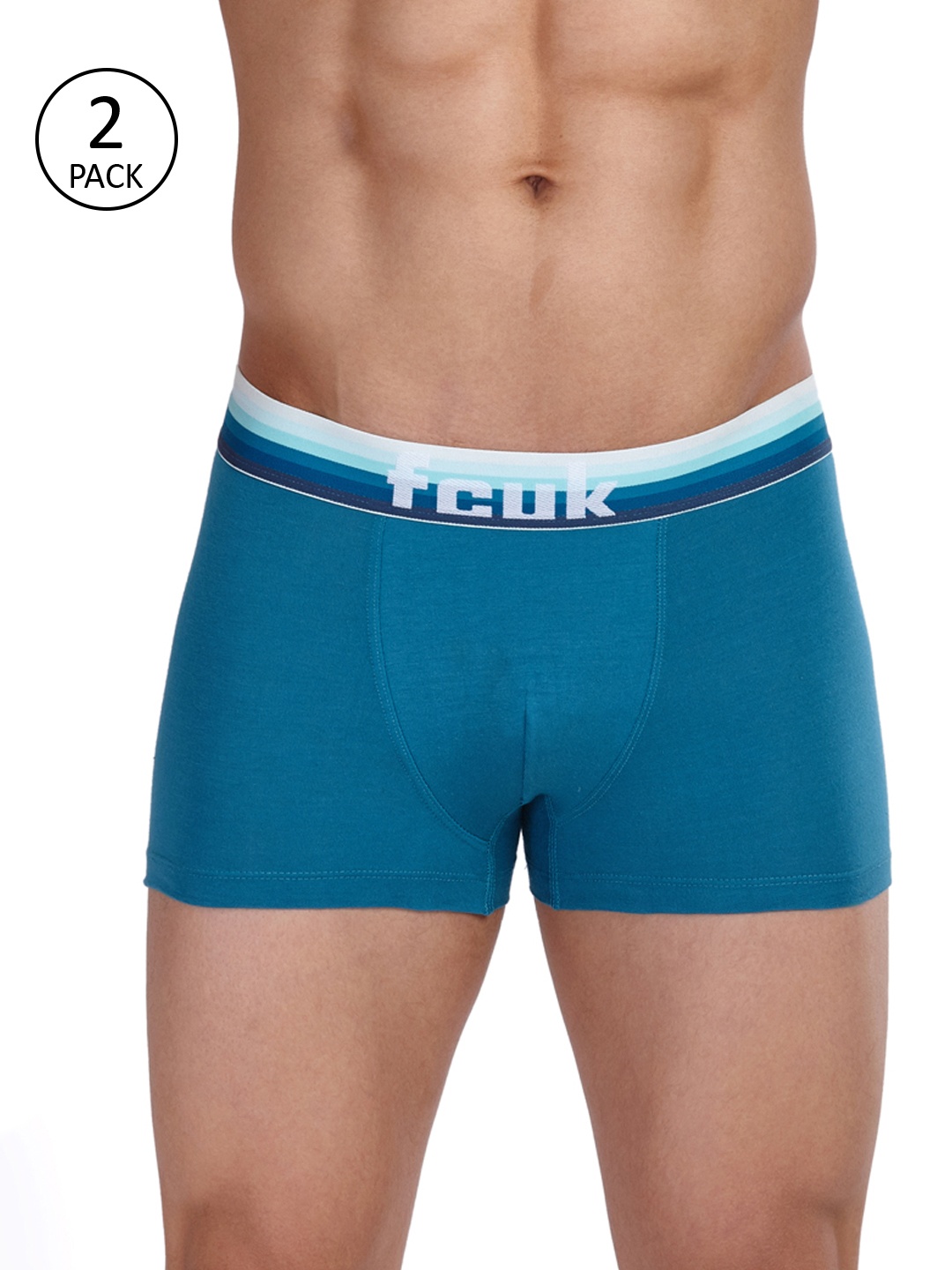 

FCUK Pack of 2 Blue Gradient Trunks