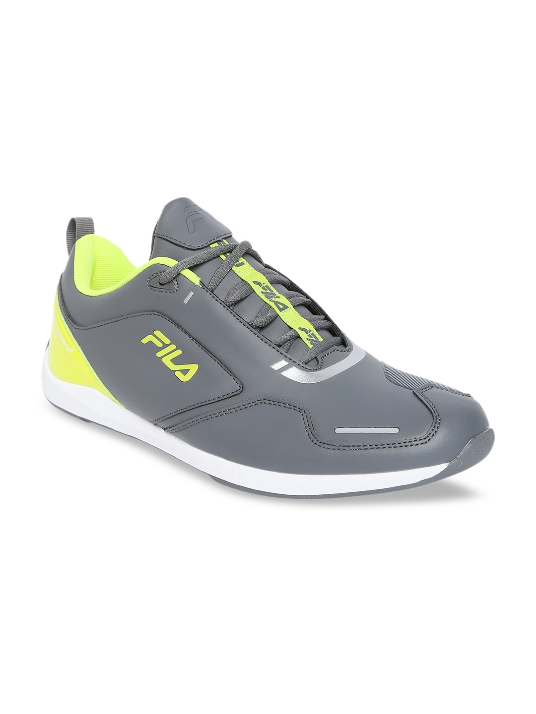 

FILA Men Grey Mesh Running Shoes