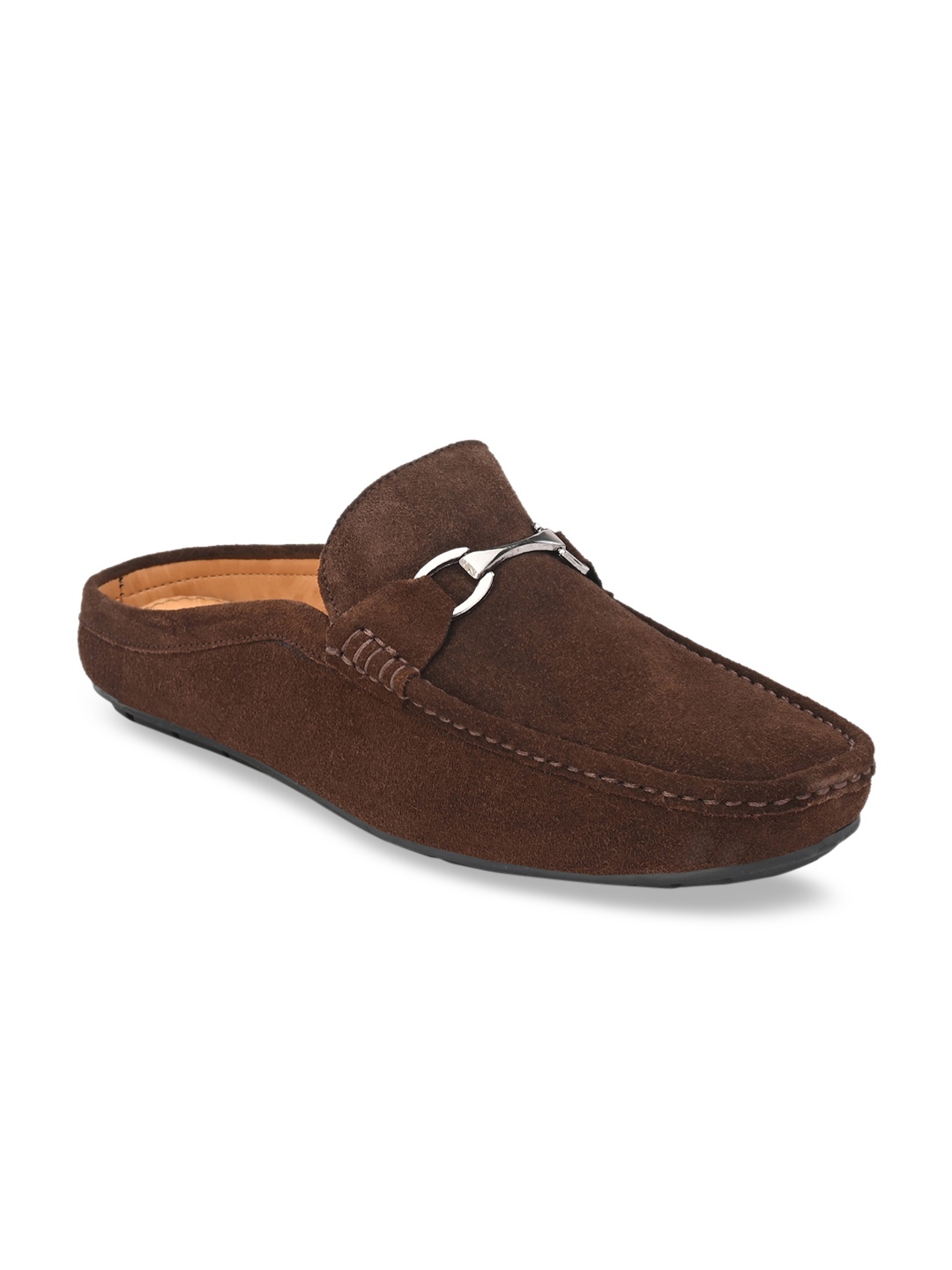 

Fentacia Men Brown Suede Mules