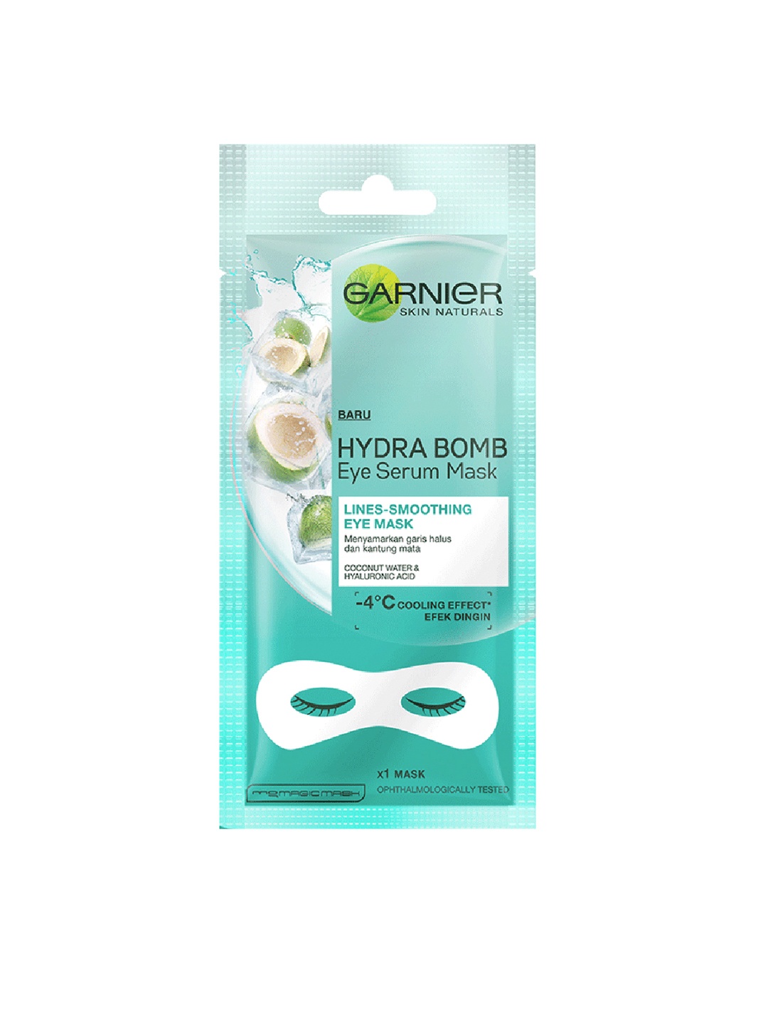 

Garnier Hydra Bomb Eye Serum Mask - Coconut Water 6 g, Green