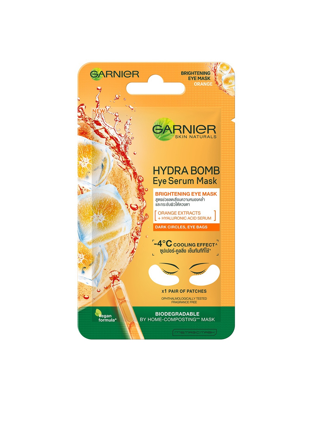 

Garnier Hydra Bomb Eye Orange Extracts Serum Mask 6 g