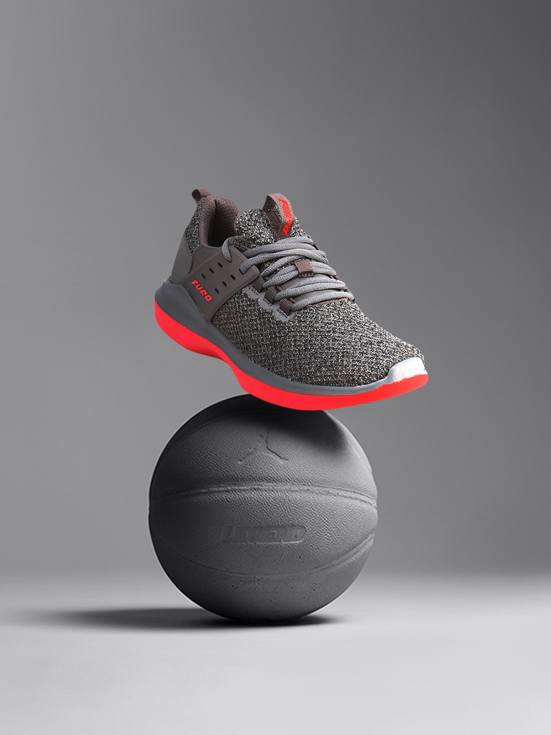 

FURO by Red Chief Men Grey Mesh Walking Shoes