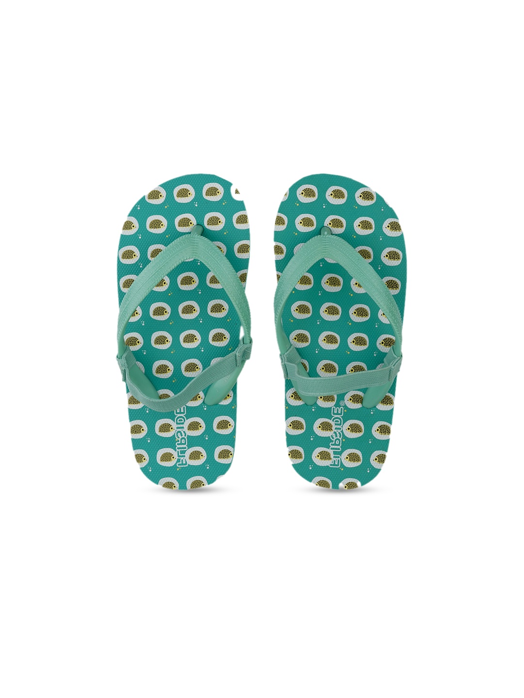 

Flipside Girls Blue & Green Printed Thong Flip-Flops