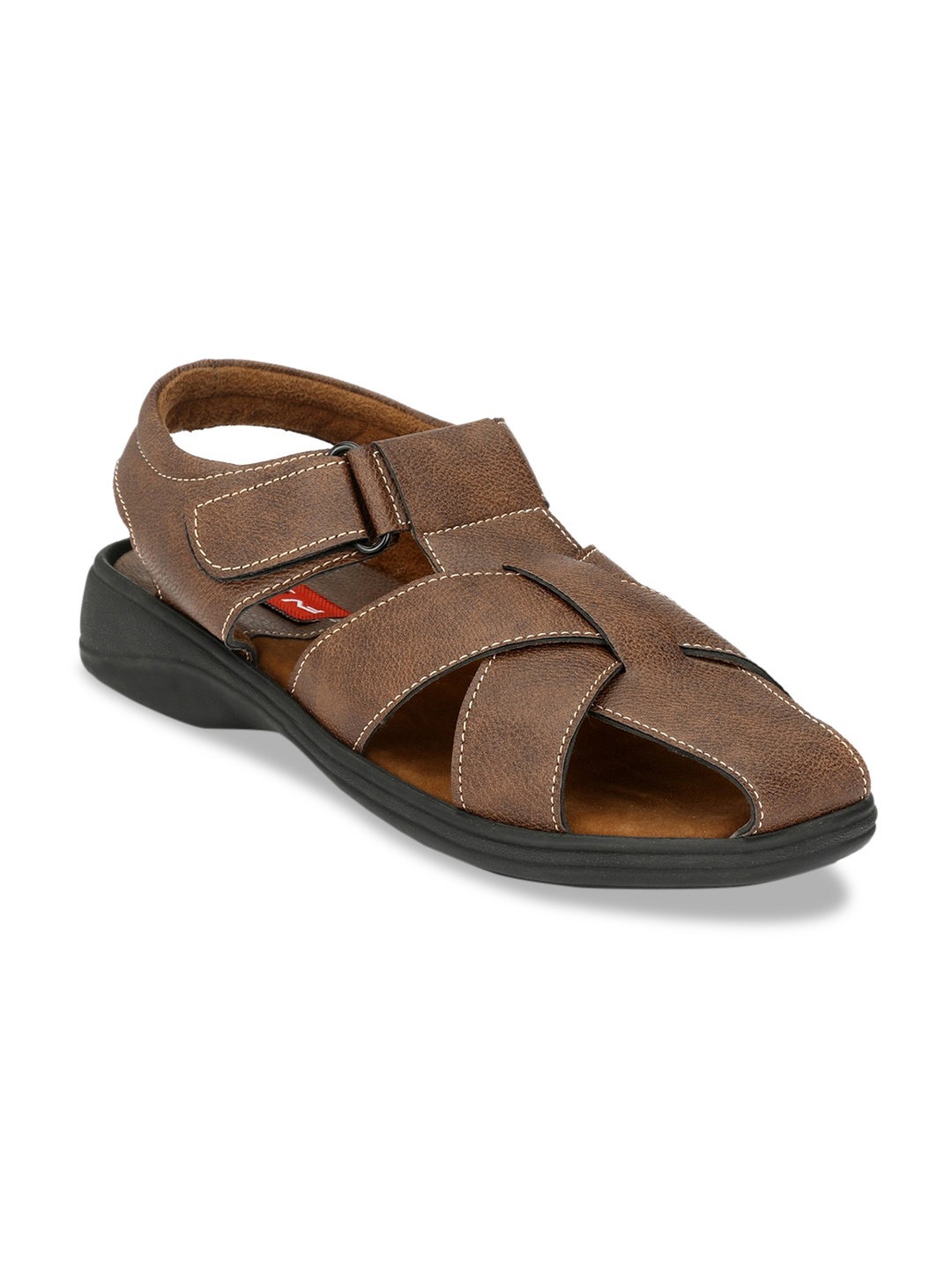 

Fashion Victim Men Brown Shoe-Style Sandals