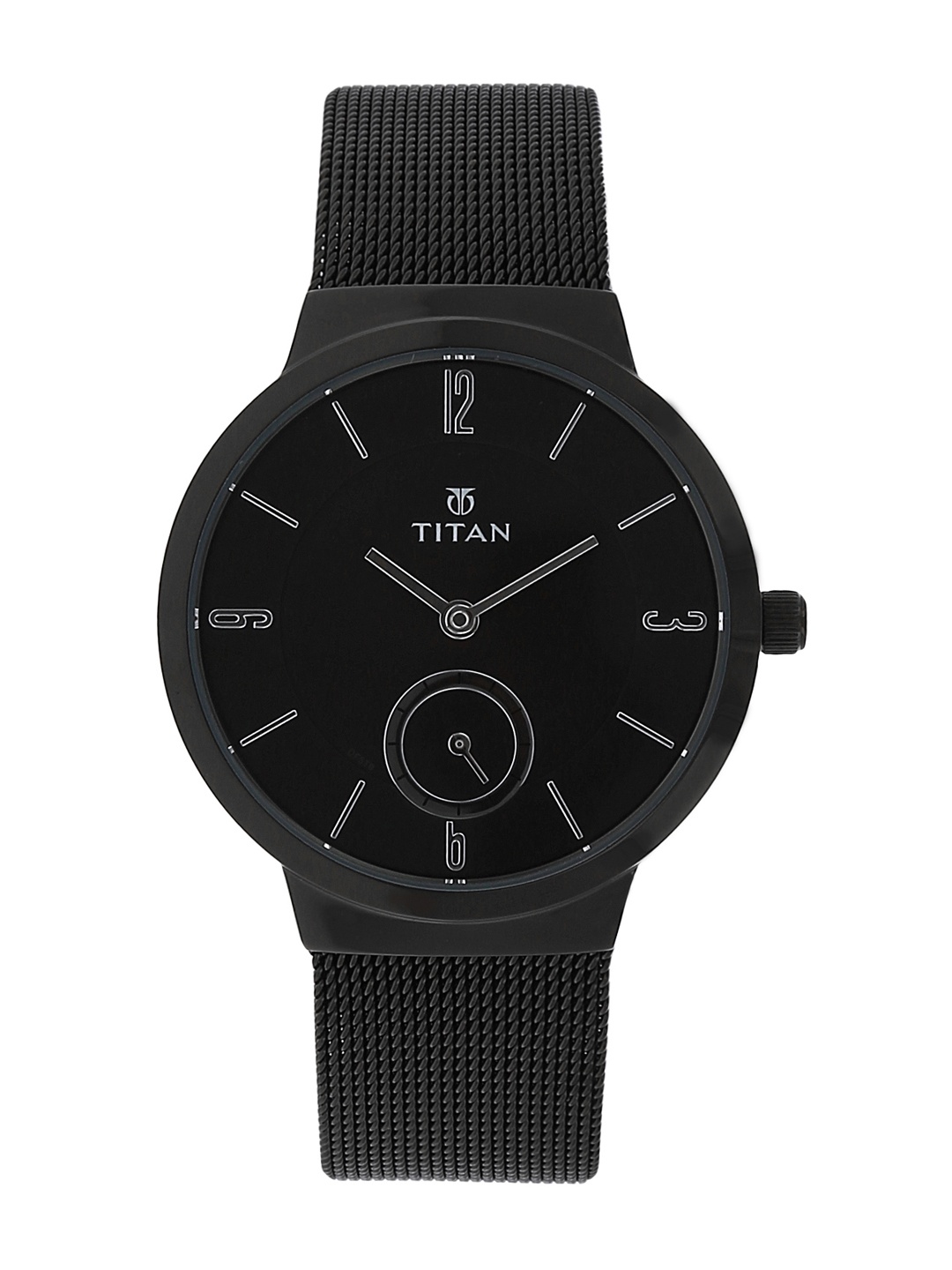 

Titan Women Black Analogue Watch NL95033NM01