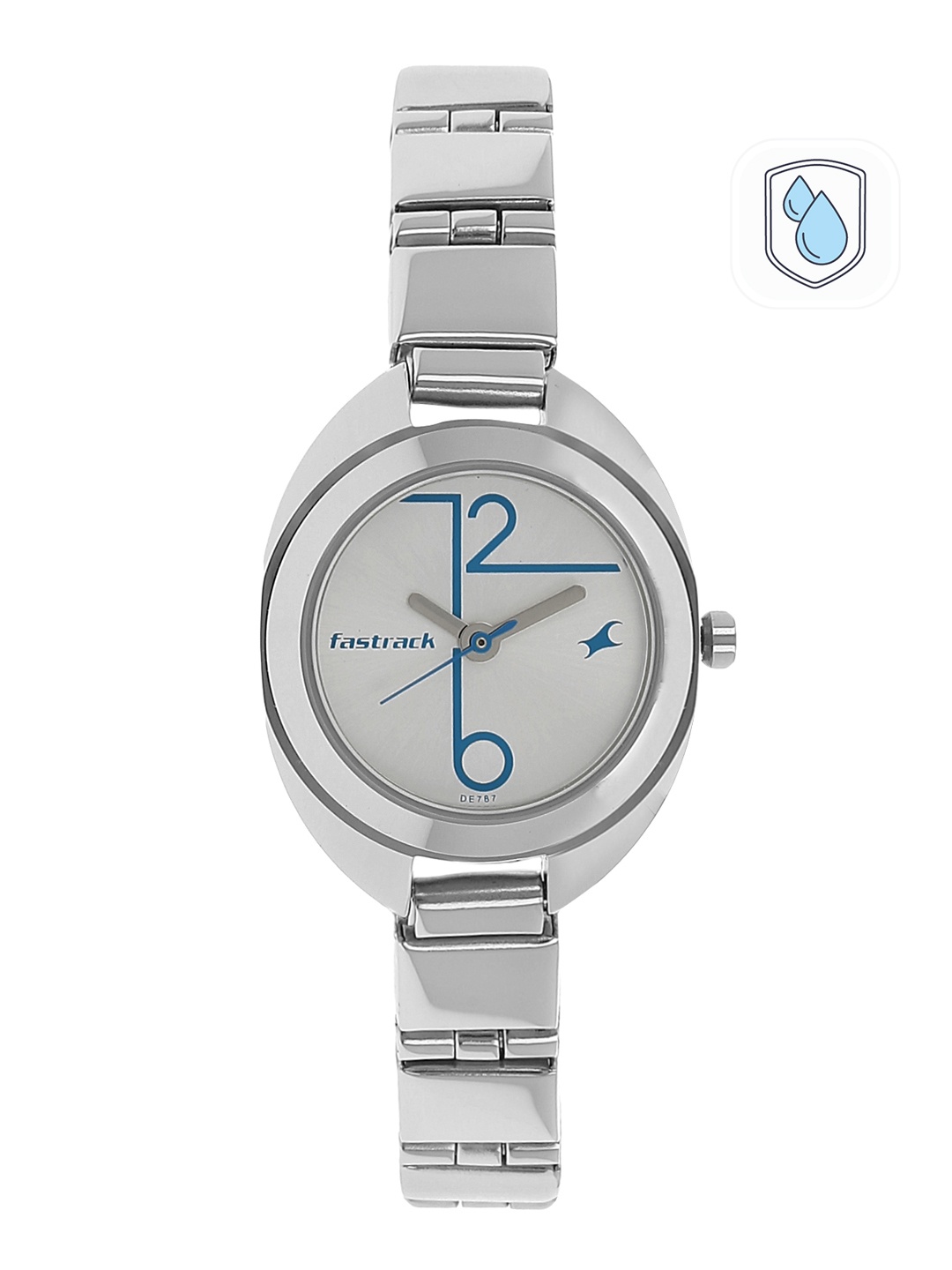 

Fastrack Women Silver-Toned Analogue Watch NM6125SM02