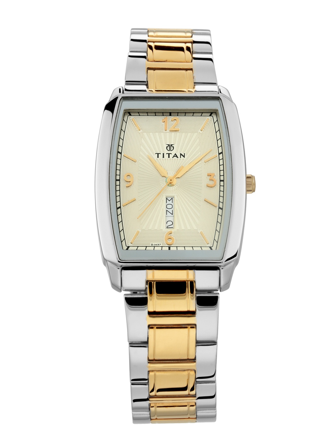 

Titan Men Cream-Coloured Analogue Watch NM1737BM02