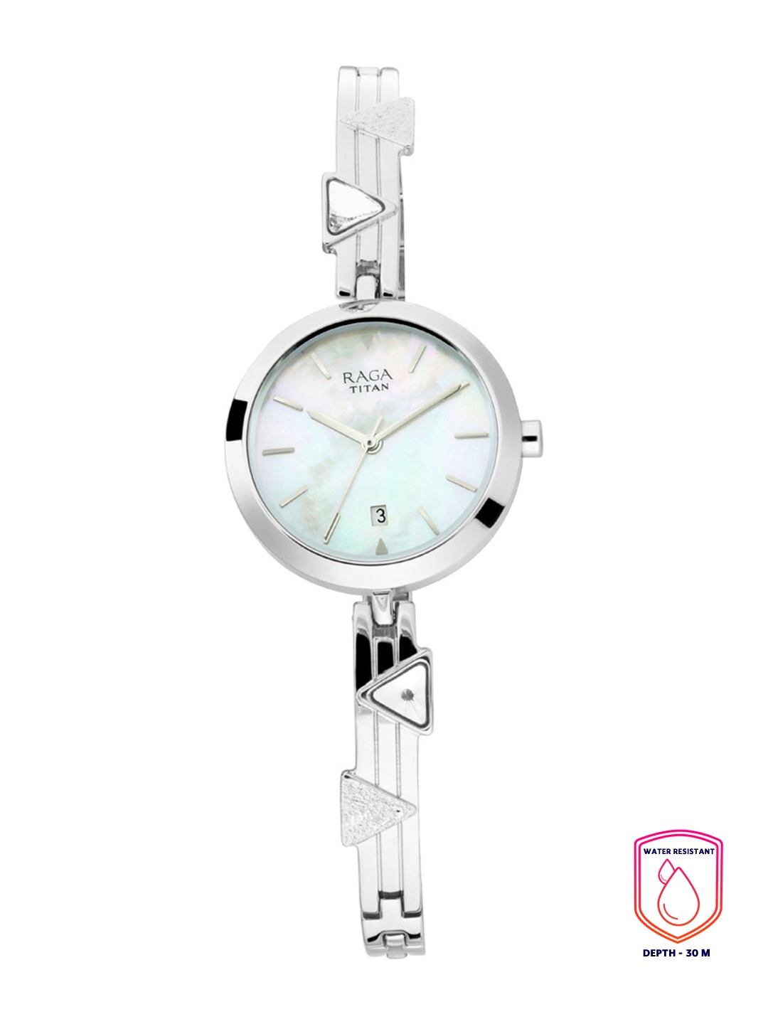 

Titan Women Cream-Coloured Analogue Watch