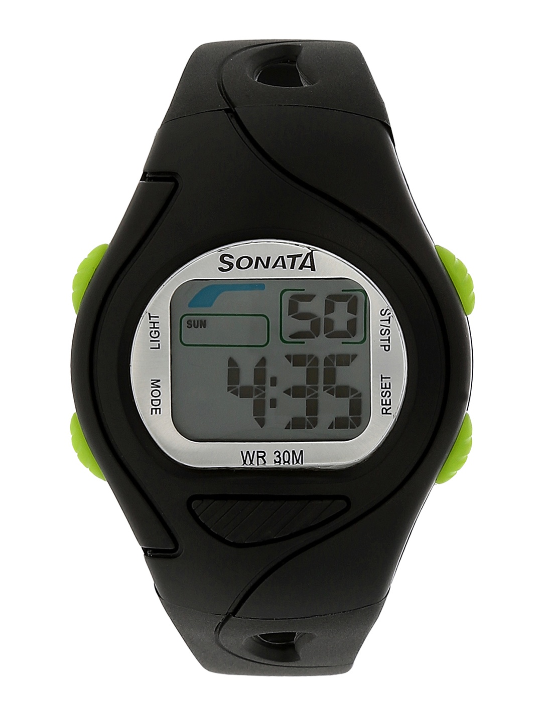 

Sonata Unisex Black Digital Watch