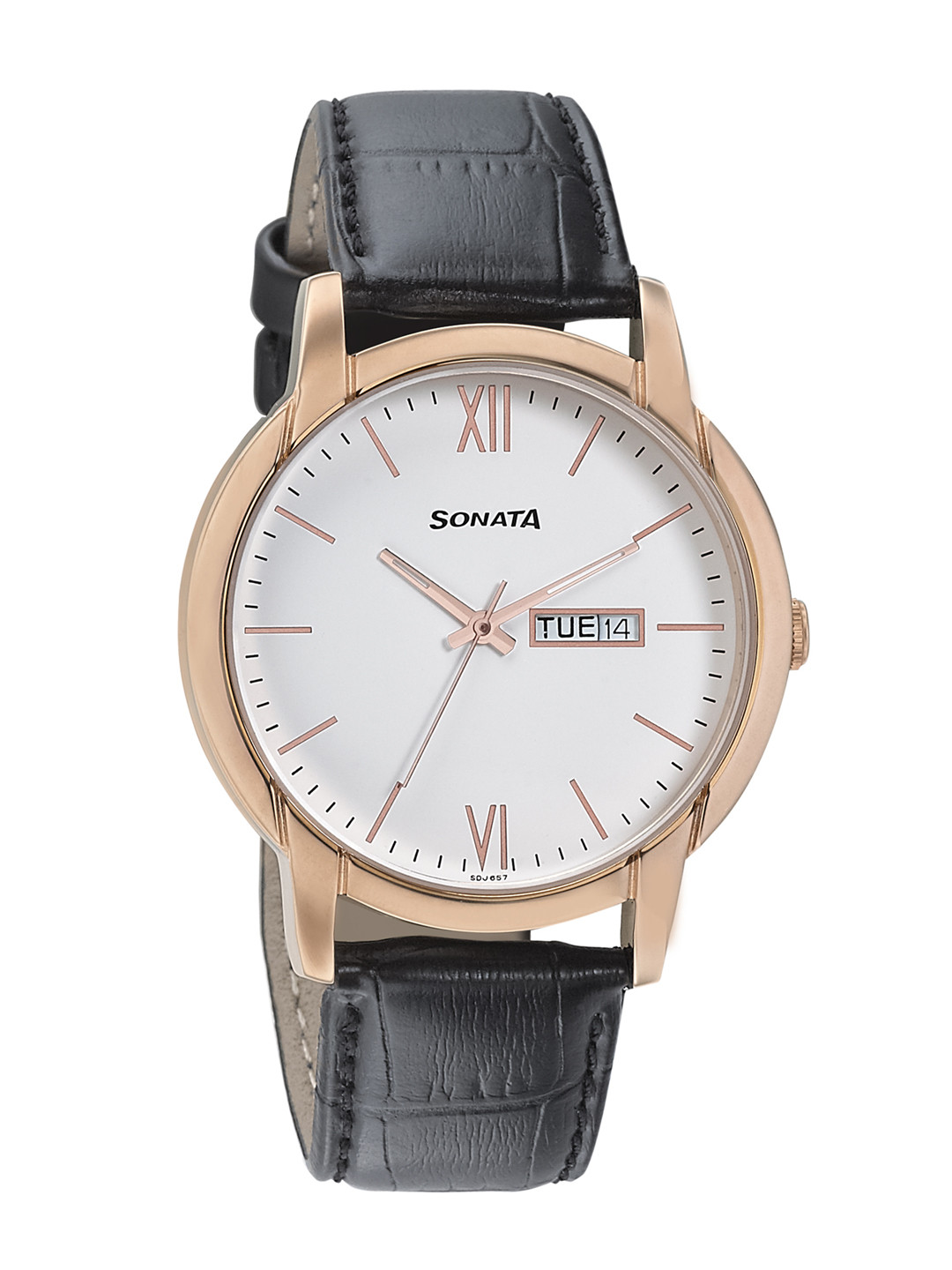 

Sonata Men White Analogue Watch 77031WL04