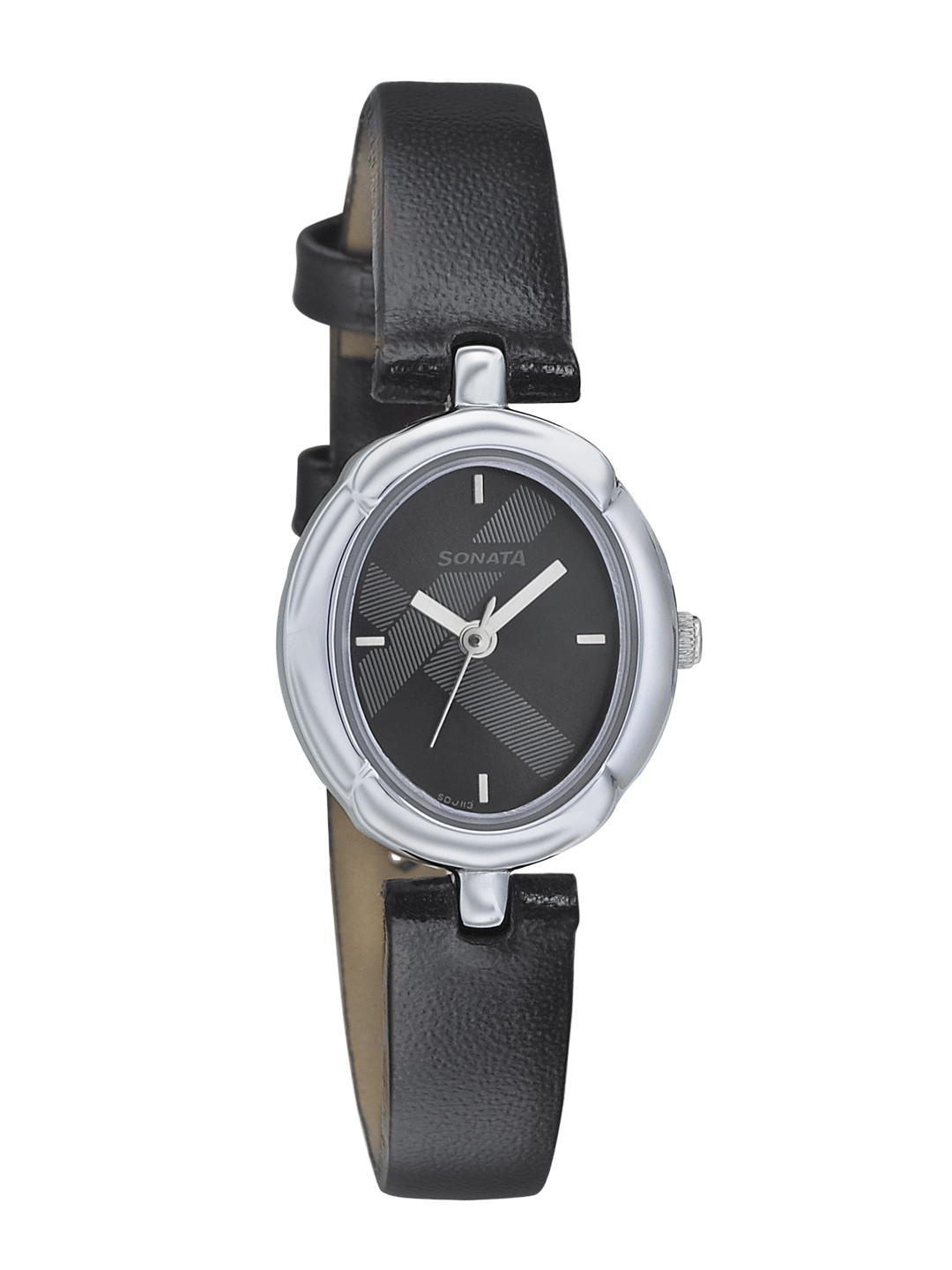 

Sonata Women Black Analogue Watch