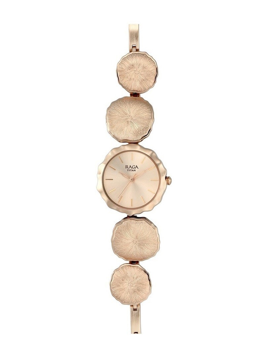 

Titan Women Gold-Toned Analogue Watch NM95096WM01