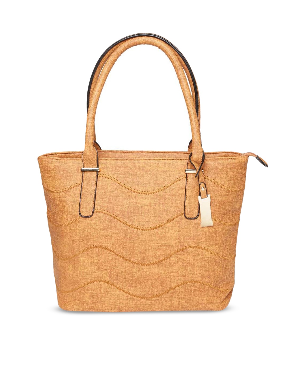 

red pout Brown Solid Handheld Bag