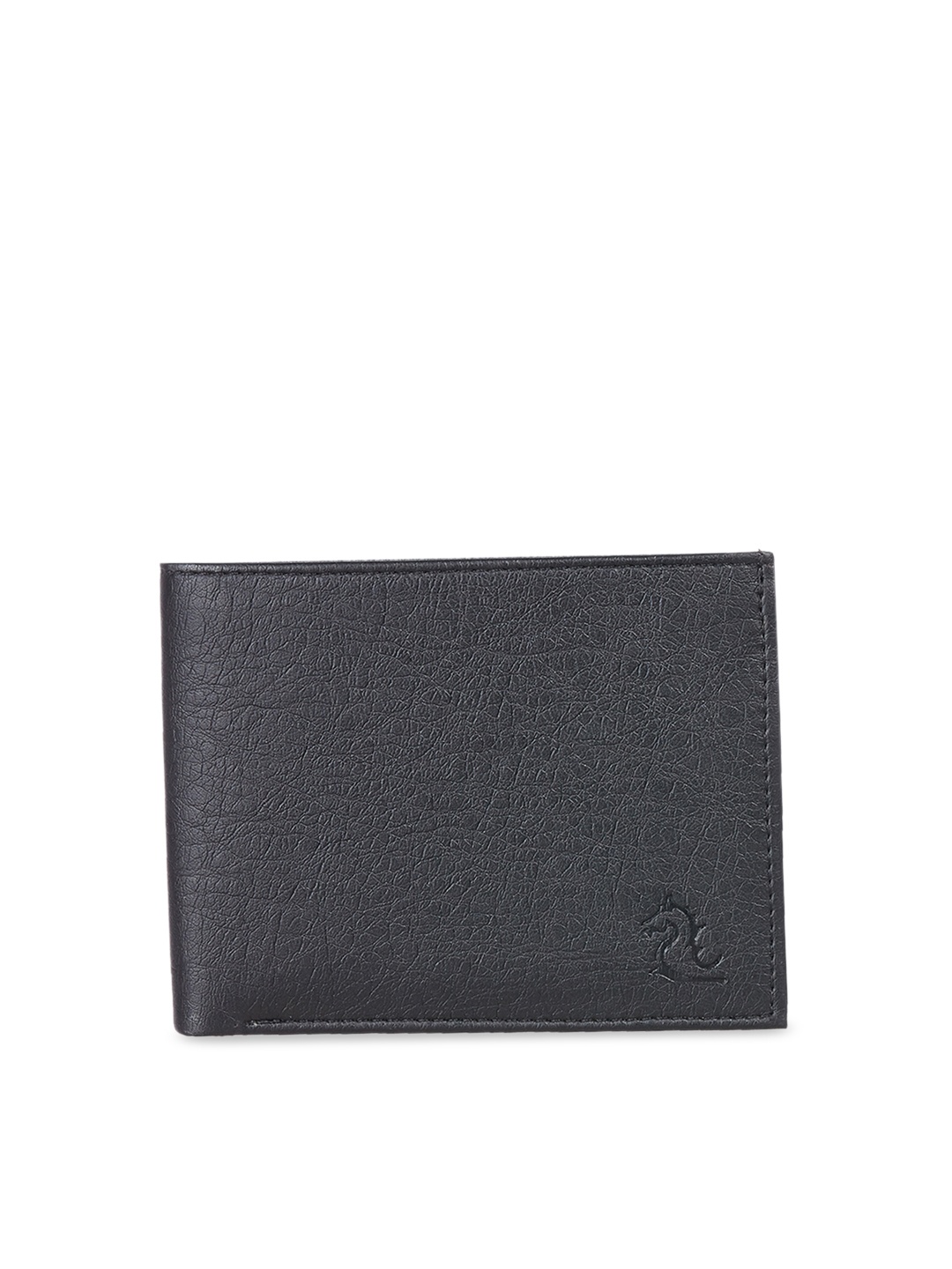 

Kara Men Black Solid Two Fold Wallet