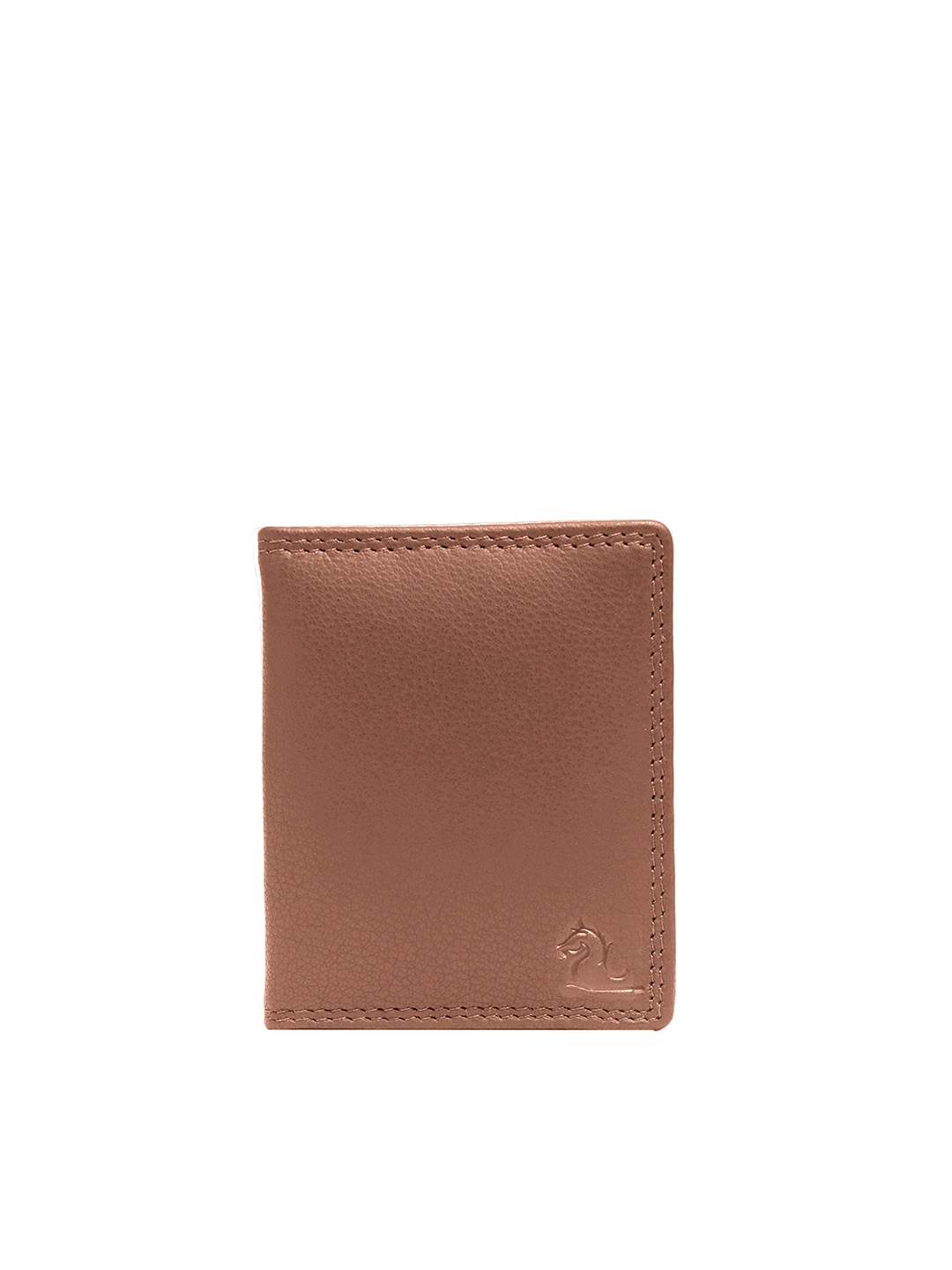 

Kara Unisex Coffee Brown Solid Leather Card Holder