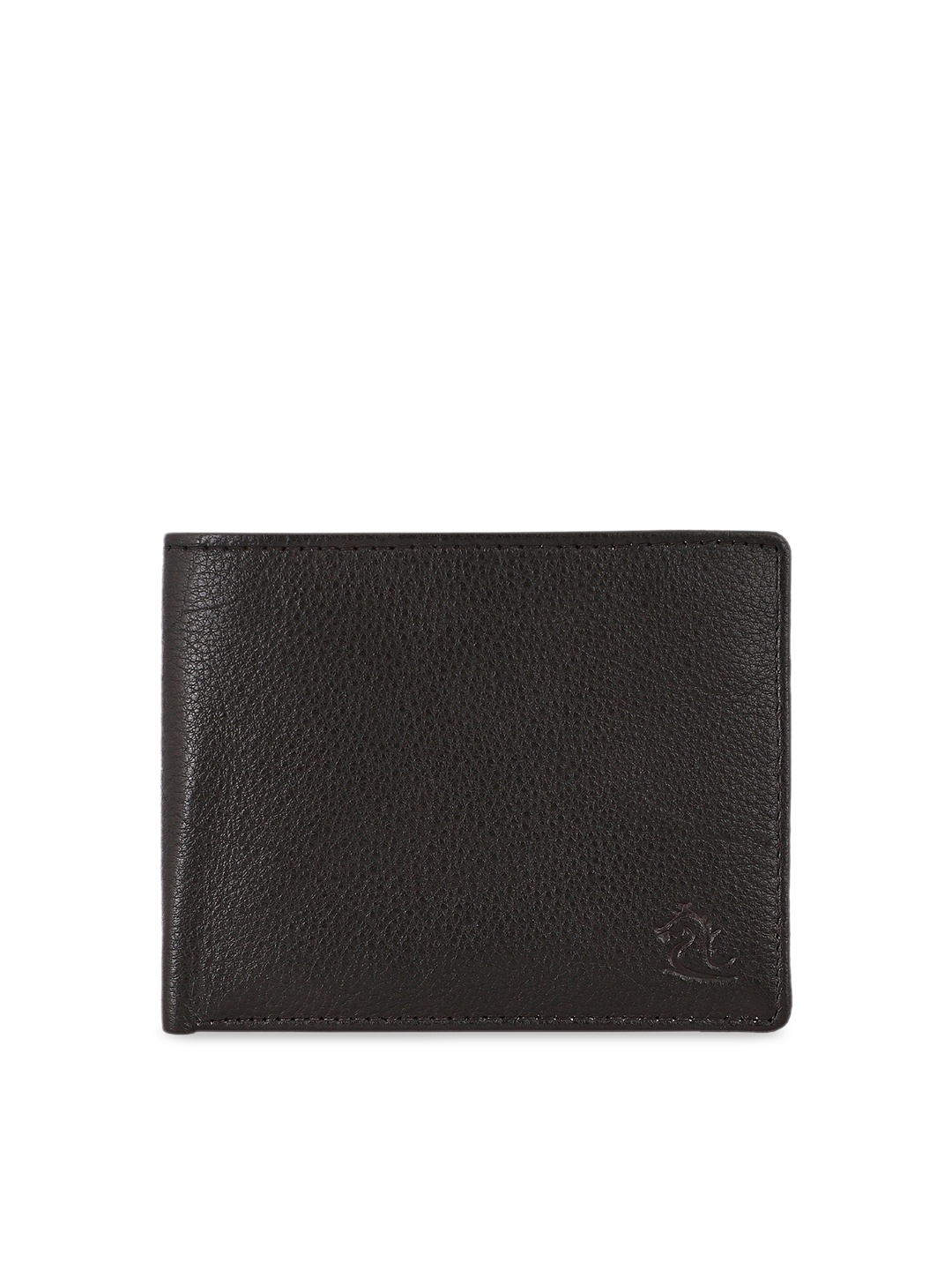 

Kara Men Brown Solid Leather Two Fold Wallet