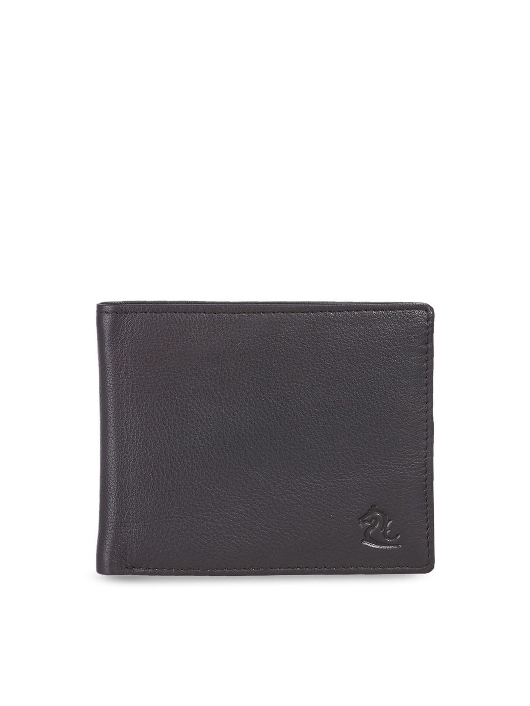 

Kara Men Brown Solid Two Fold Leather Wallet