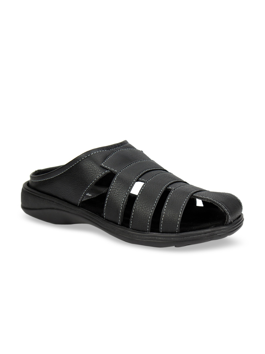 

Fashion Victim Men Black Fisherman Sandals