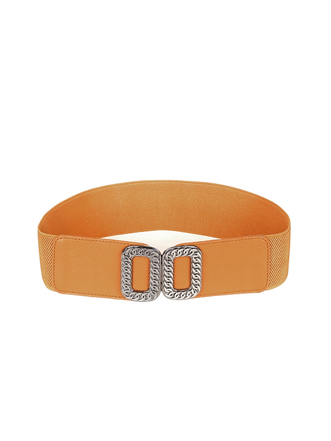 

CRUSSET Women Tan Brown Textured Belt