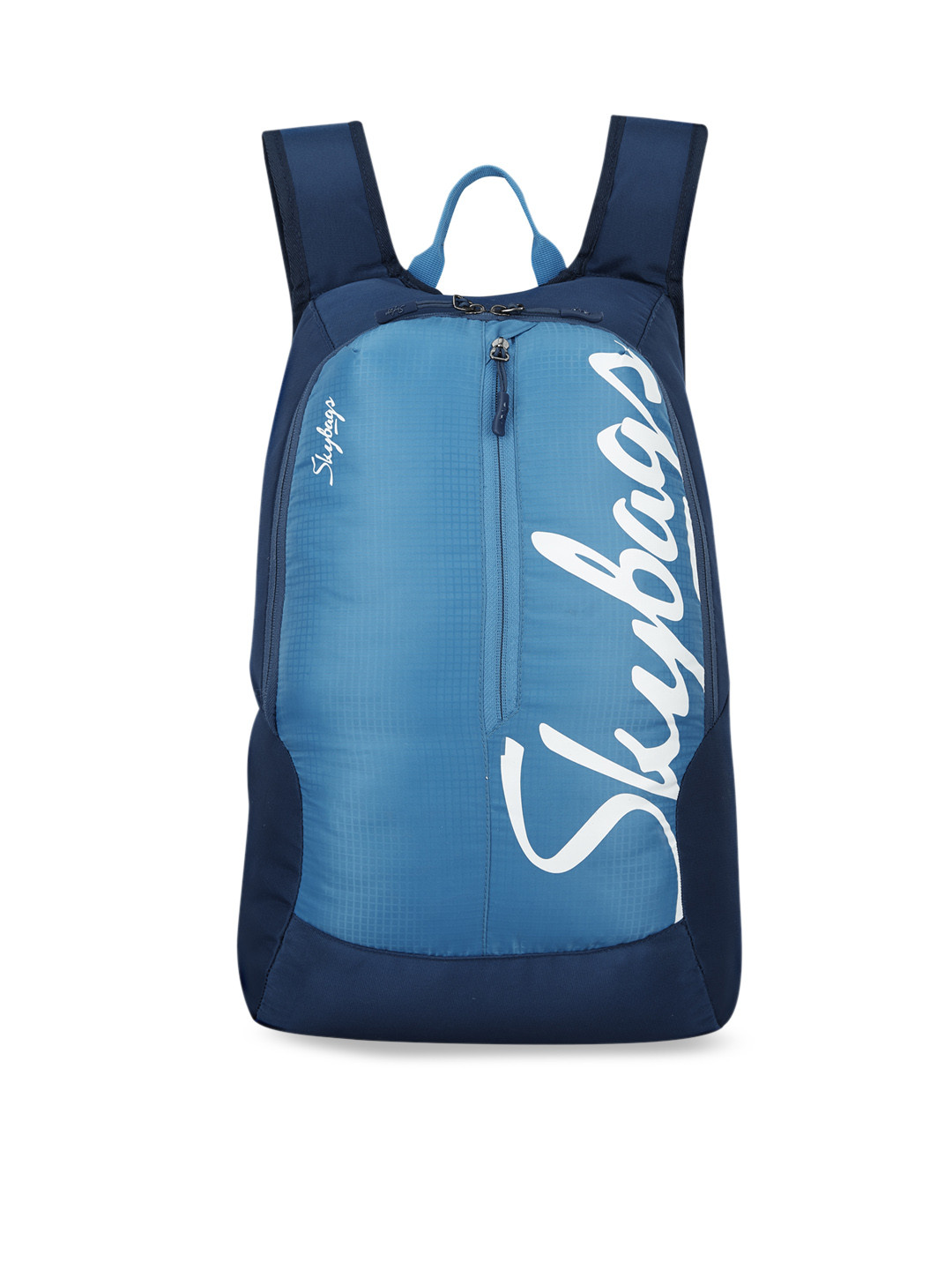 

Skybags Unisex Blue Brand Logo Printed Backpack