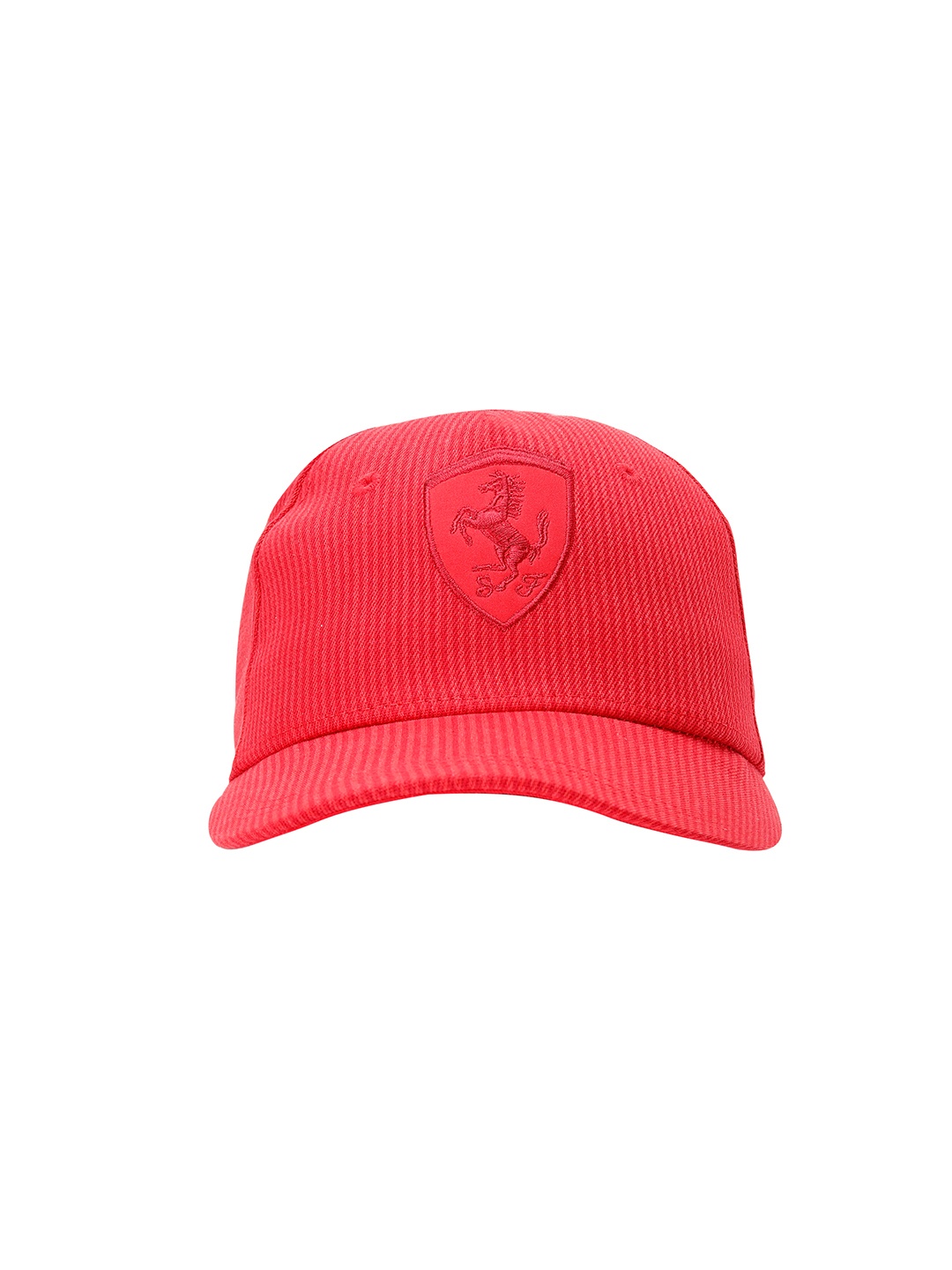 

PUMA Motorsport Unisex Red Self Design Ferrari LS BB Snapback Cap