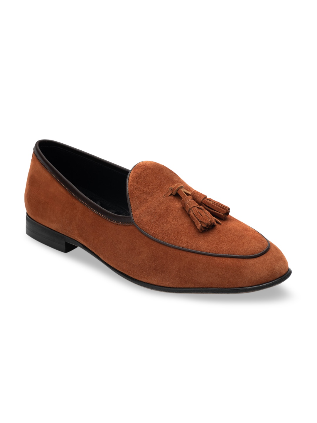 

Heel & Buckle London Men Brown Solid Loafers