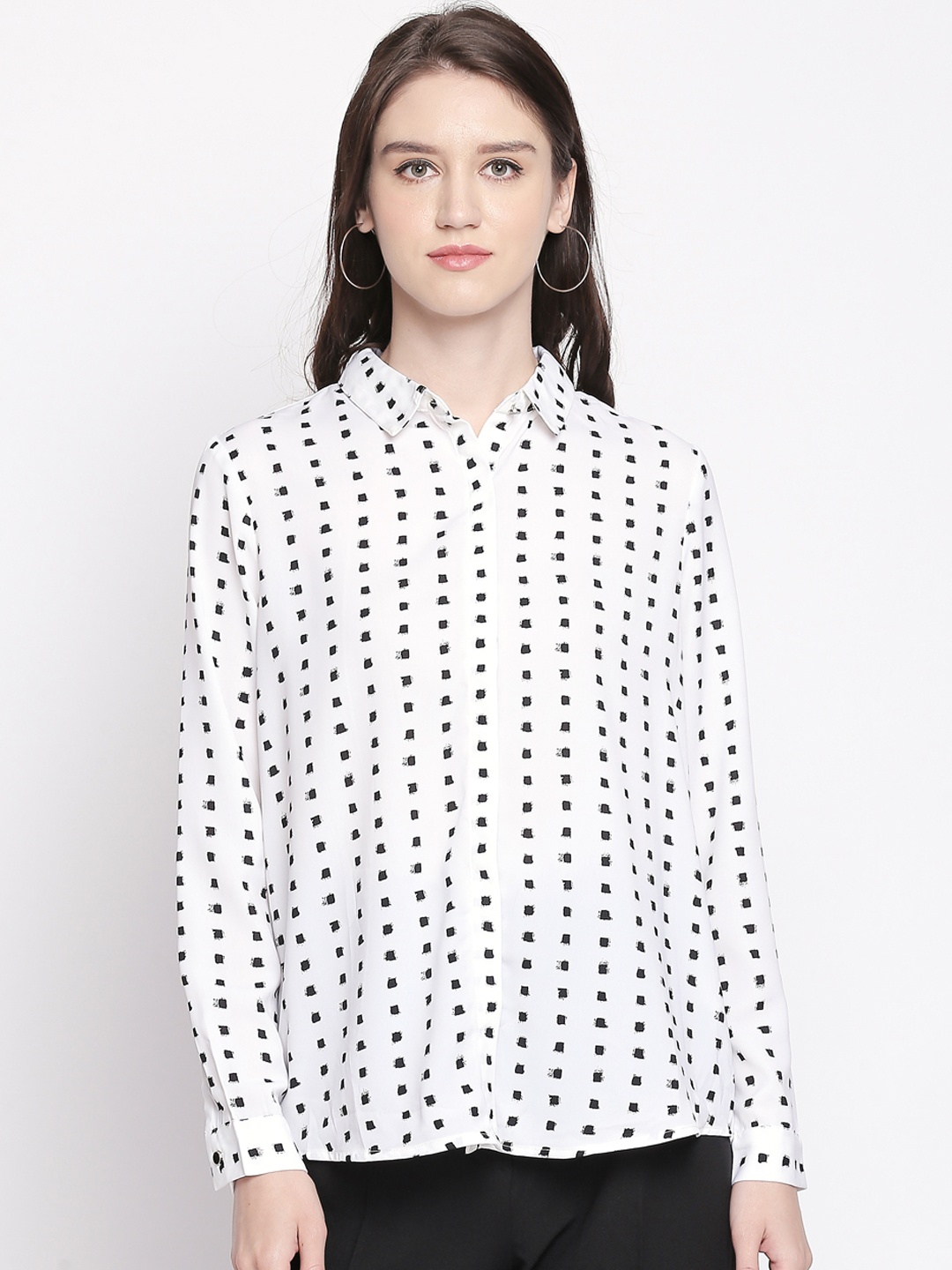 

Annabelle by Pantaloons Women White Printed Tunic