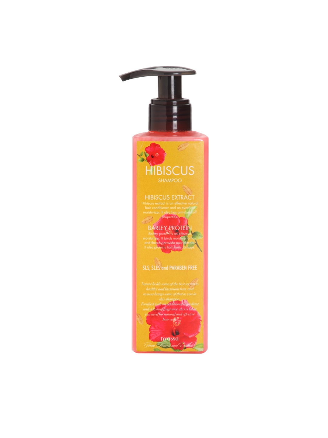 

Nyassa Unisex Hibiscus Shampoo 265 ml, Red