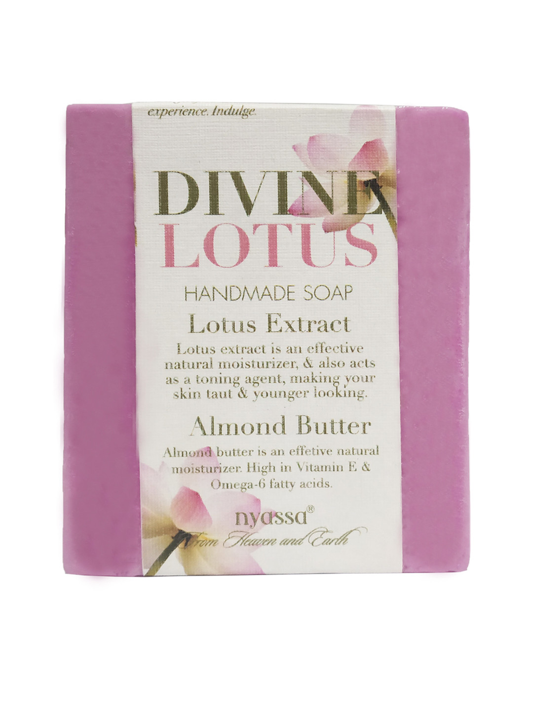

Nyassa Divine Lotus Handmade Soap 150 g, Lavender