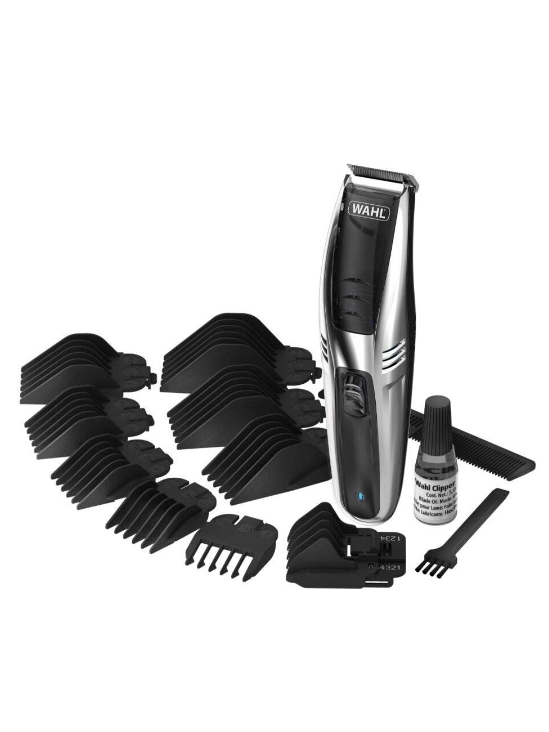 

Wahl Men Rechargeable Vaccum Trimmer 09870-024, Black