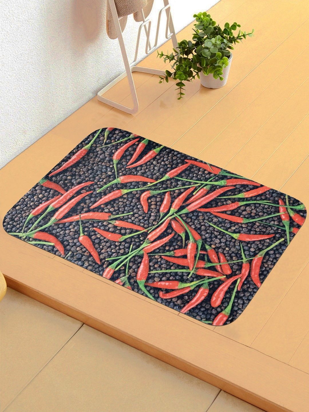 

Status Black & Red 3D Digital Printed Anti-Skid Doormat