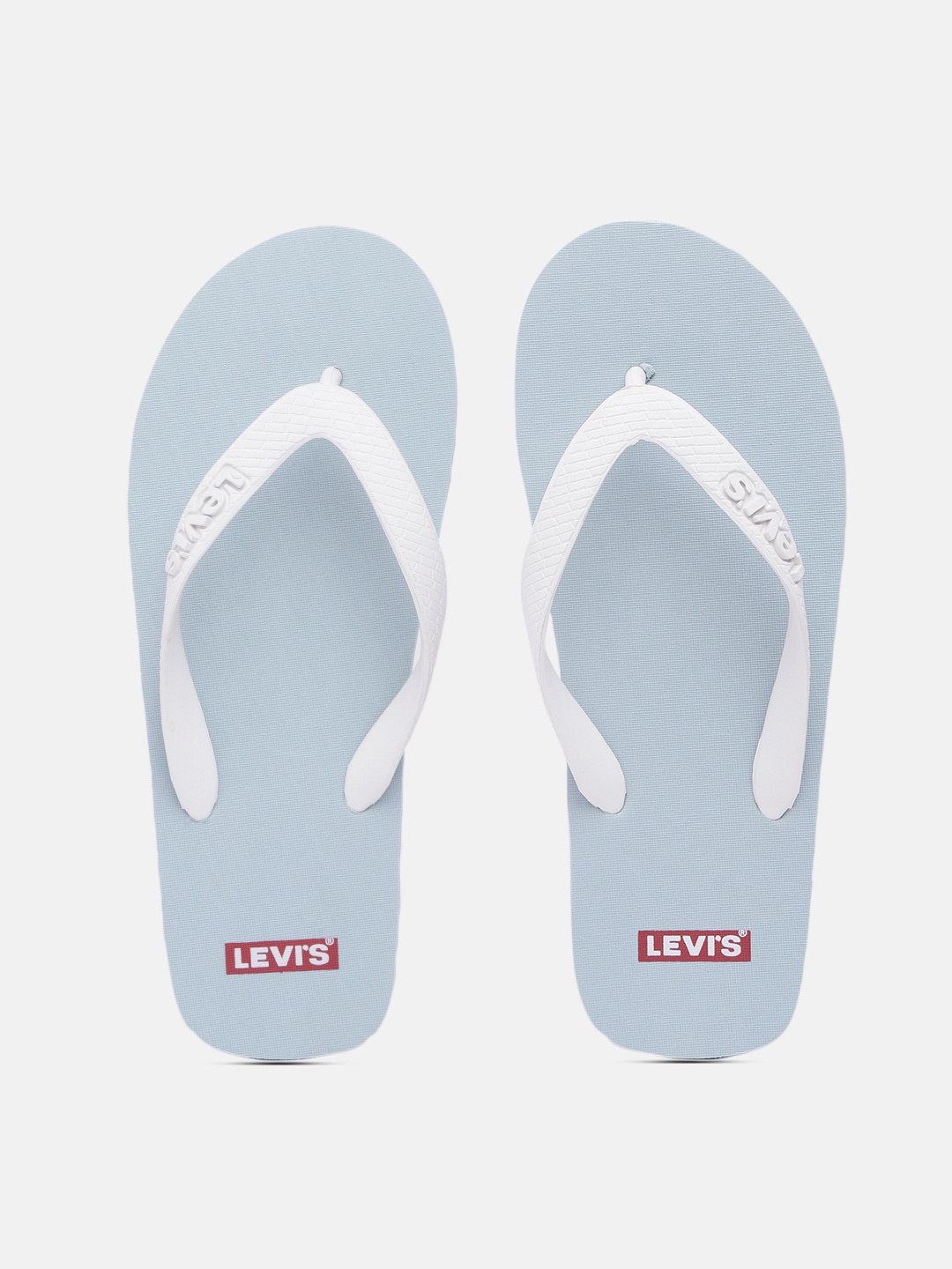 

Levis Men White & Blue DIXON 2.0 Thong Flip-Flops