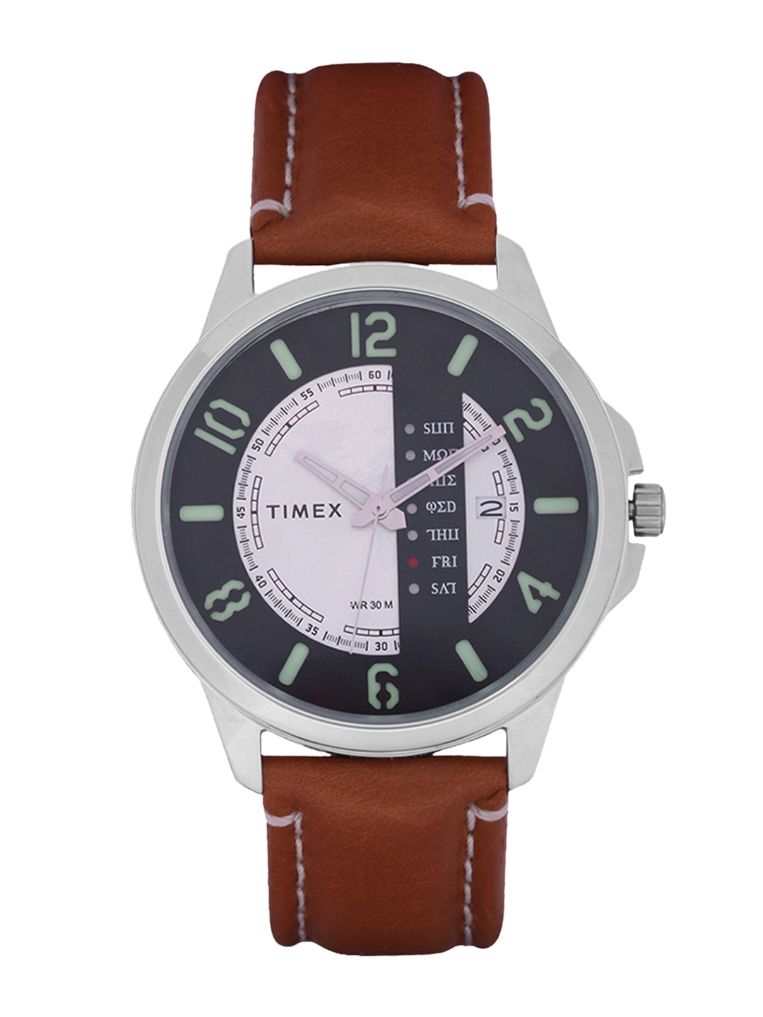 

Timex Men Silver-Toned Analogue Watch - TWEG16501
