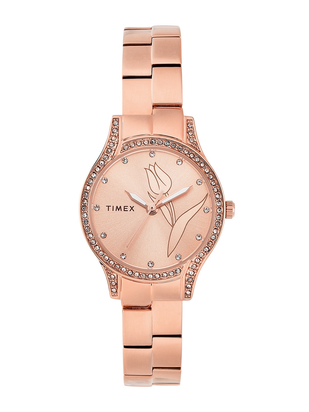 

Timex Women Rose Gold-Toned Analogue Watch - TW0TL9503