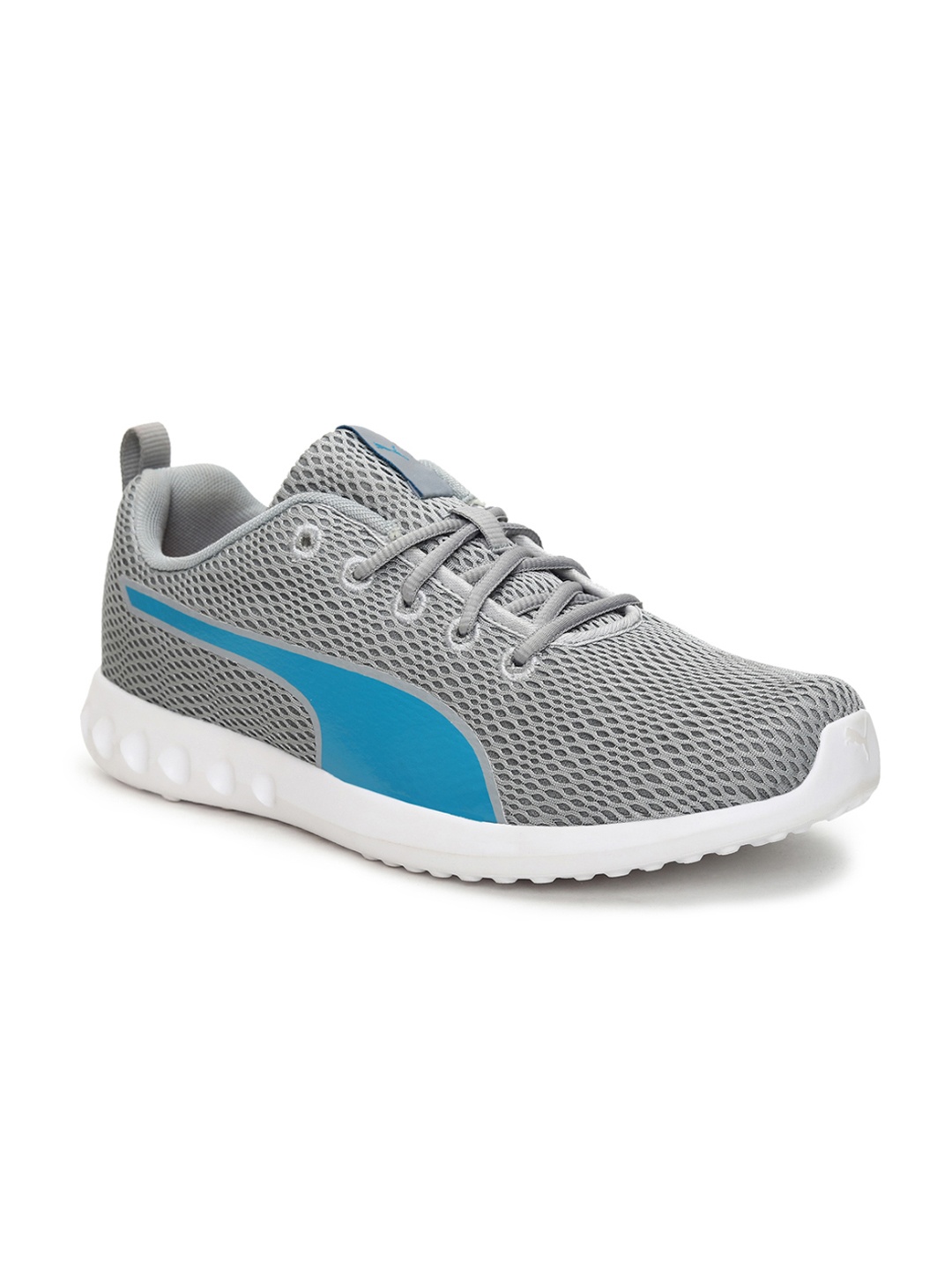 

Puma Men Grey Mesh Dwane Running Shoes