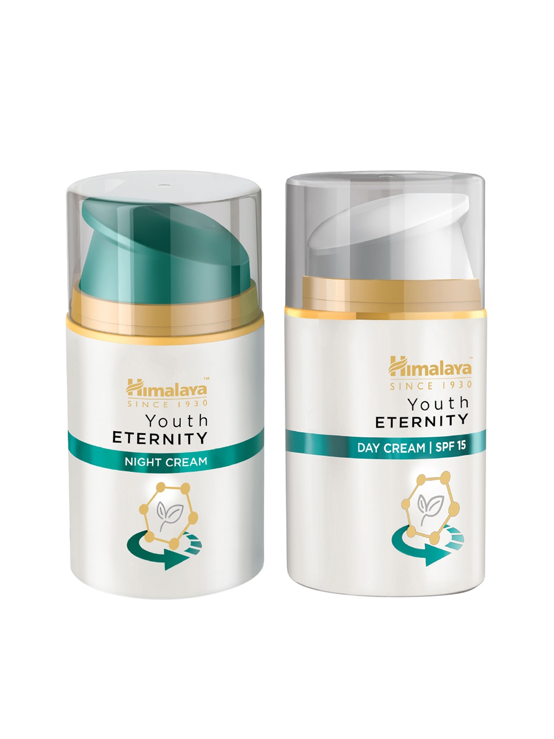 

Himalaya Women Youth Eternity Set of Day Cream & Night Cream, Off white