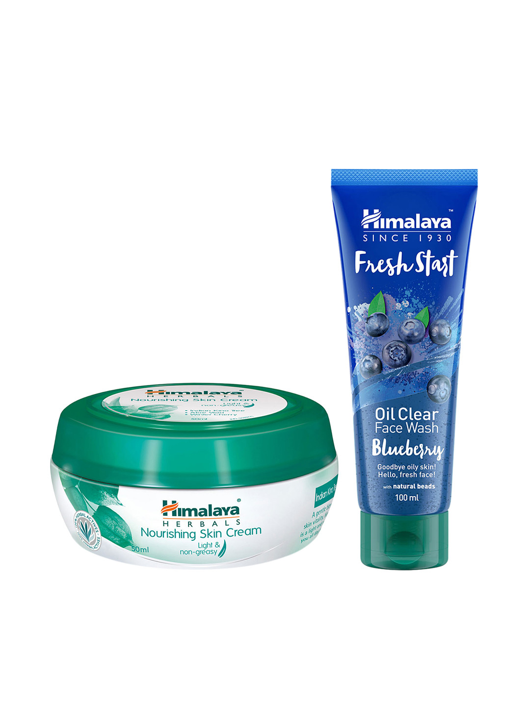 

Himalaya Set of Face Wash & Moisturiser, Blue