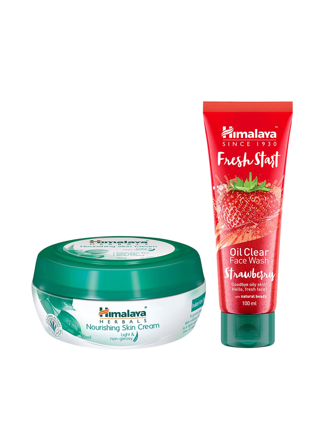 

Himalaya Set of Face Wash & Moisturiser, Red