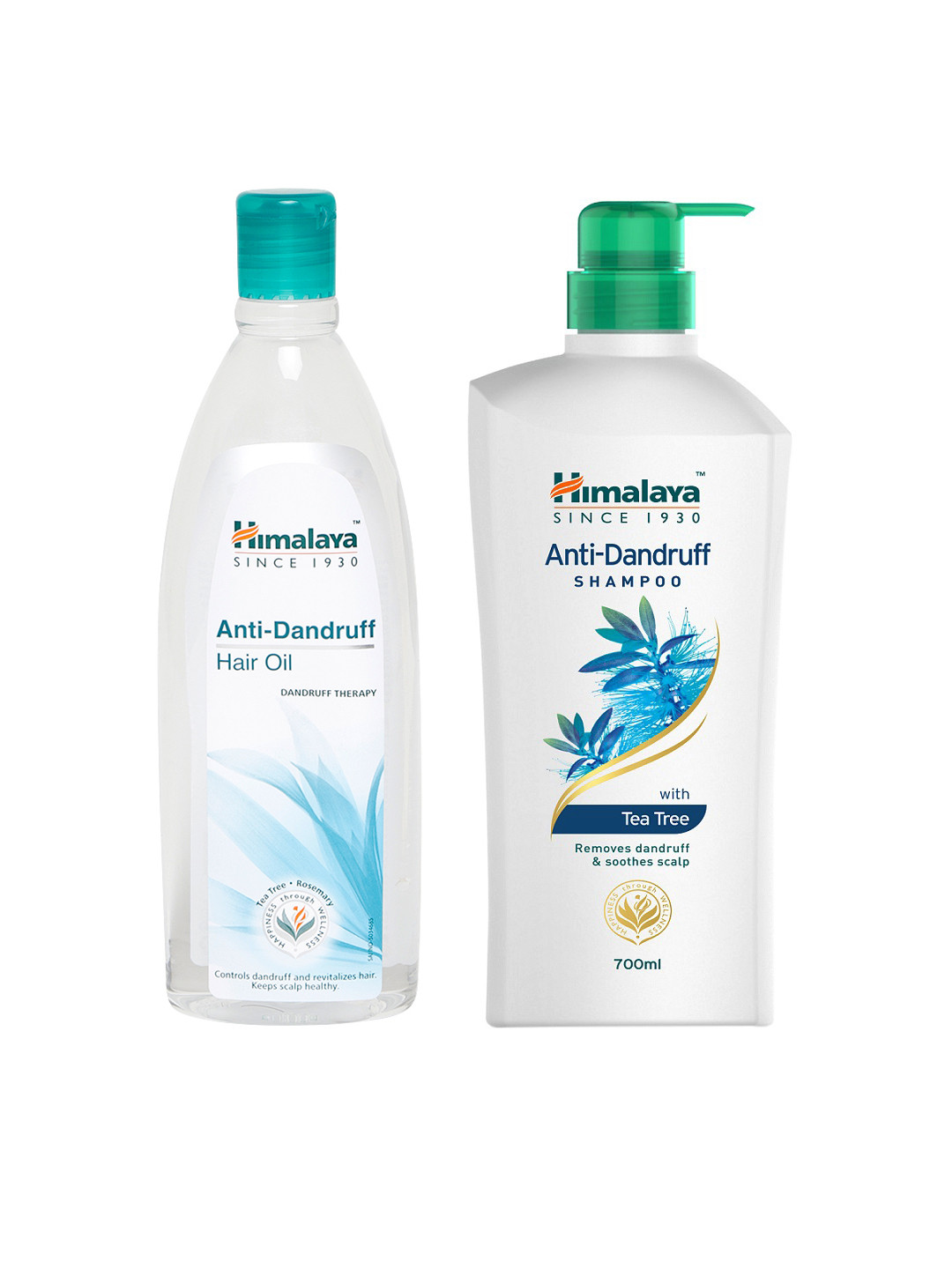 

Himalaya Set of Anti-Dandruff Shampoo & Hair Oil, White