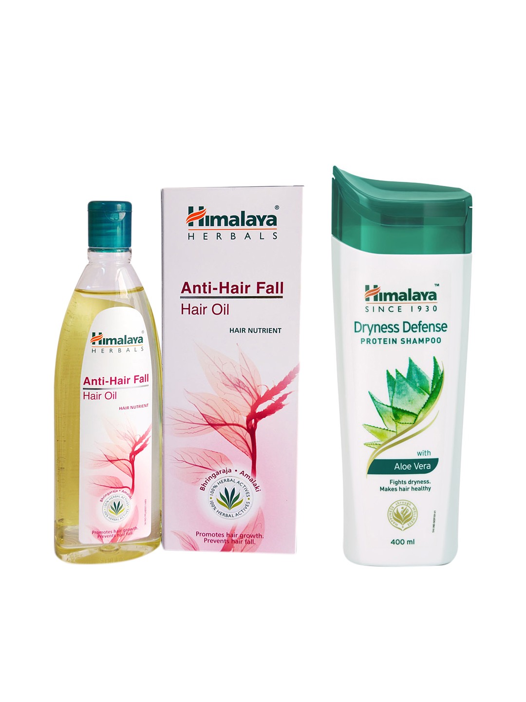 

Himalaya Set of Shampoo & Hair Oil, White